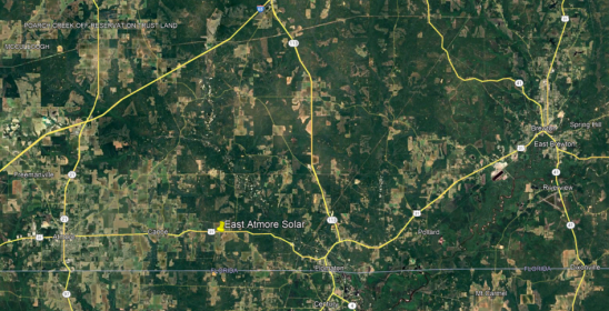 East Atmore Map